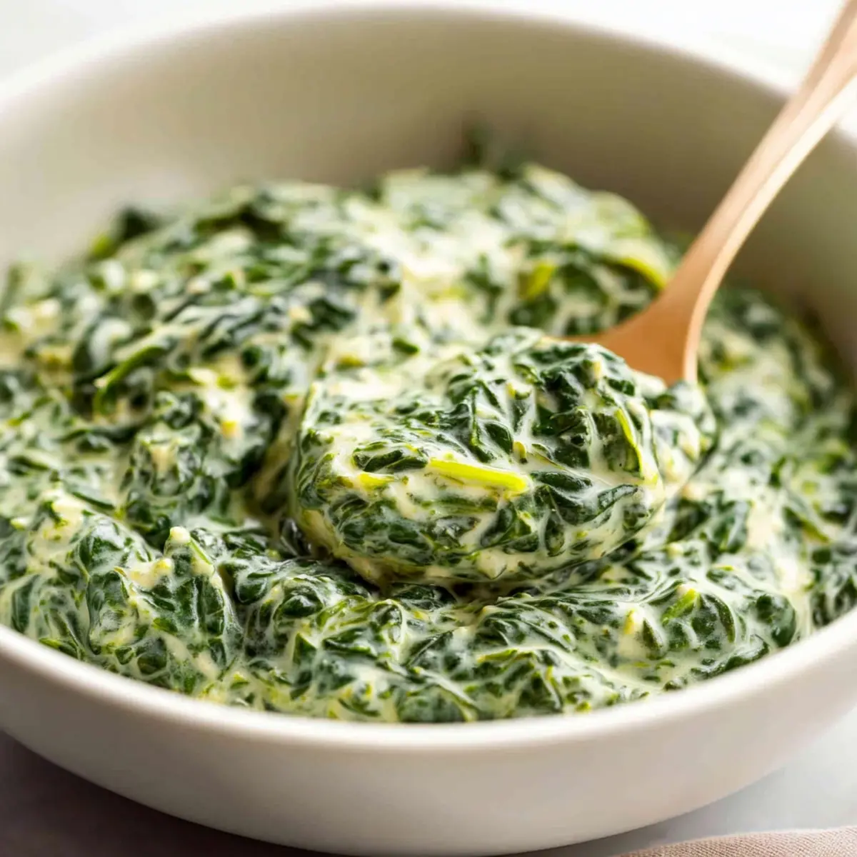 Ultimate Steakhouse-Style Creamed Spinach Recipe in 30 Minutes