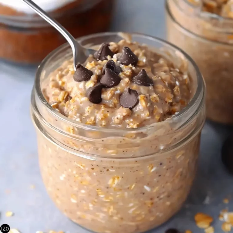 No Bake Cookie Overnight Oats