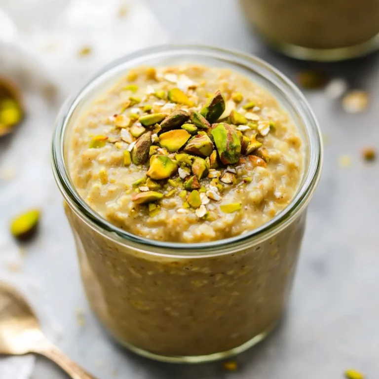 Pistachio Overnight Oats