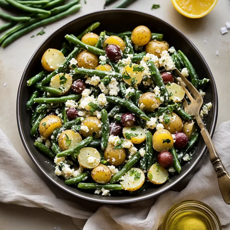 Creamy Green Bean Potato Salad