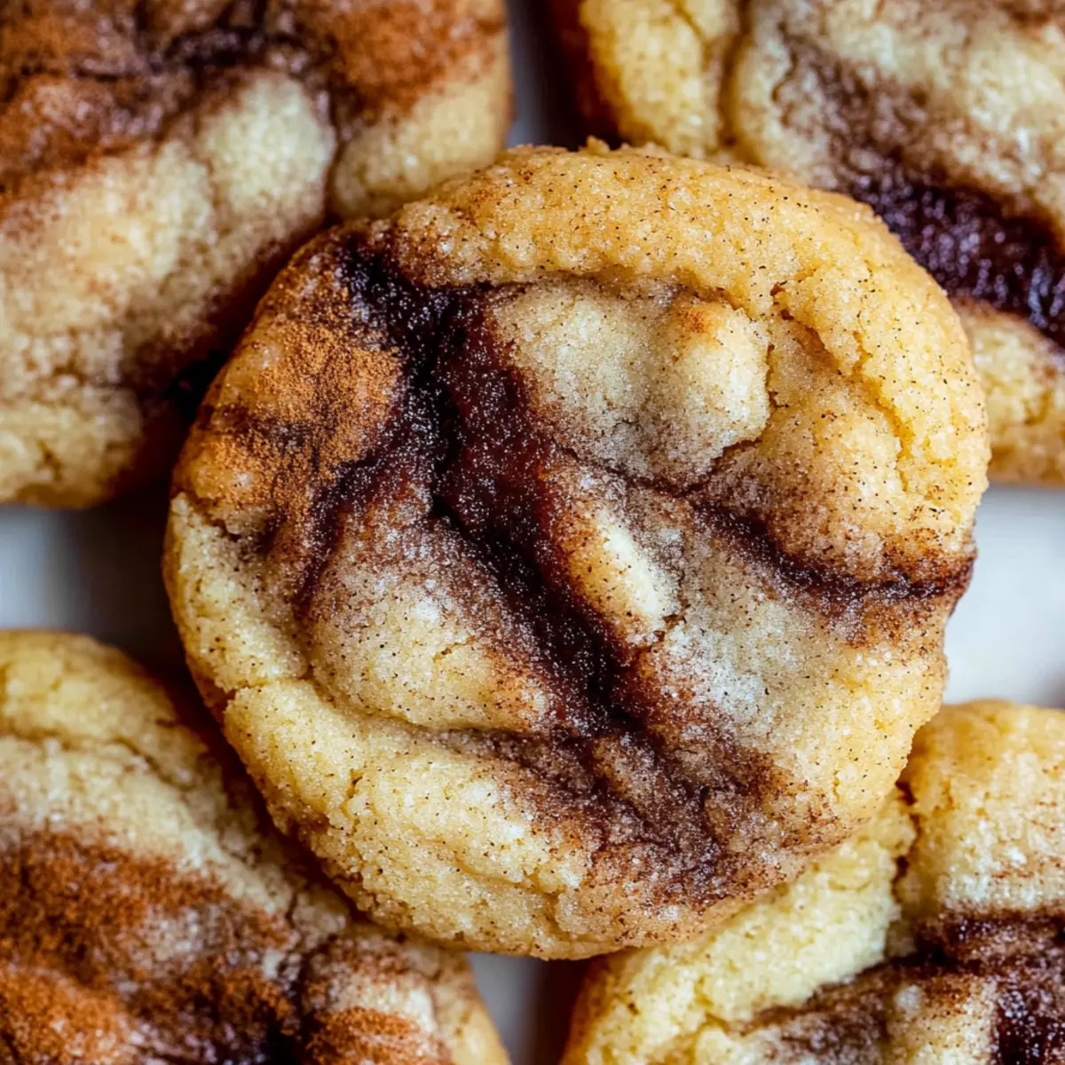 Deliciously Soft Cinnamon Cookies Recipe with a Swirled Twist