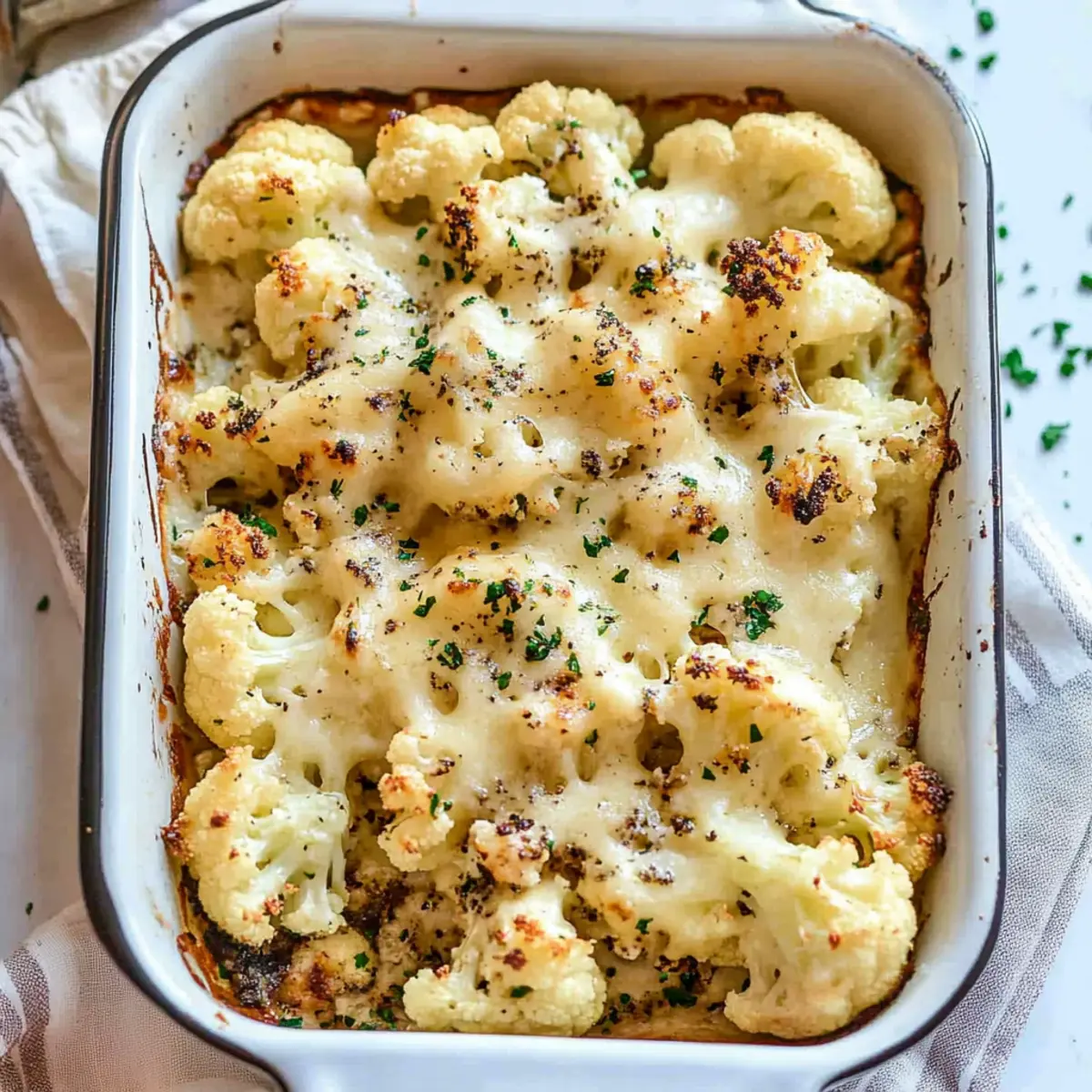 Cheesy Baked Cauliflower Recipe for a Comforting Side Dish
