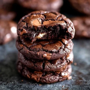Easy Chocolate Brownie Cookies