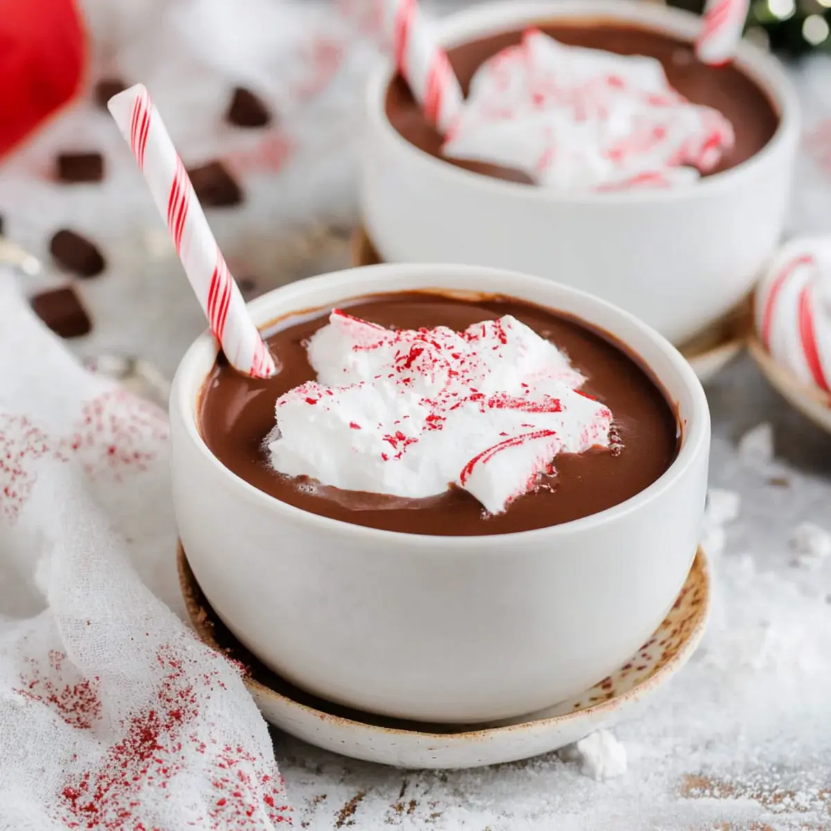 Peppermint Hot hocolate