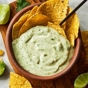 Creamy Cilantro Lime Taco Sauce