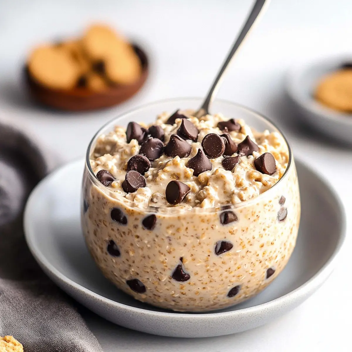 Cookie Dough Overnight Oats