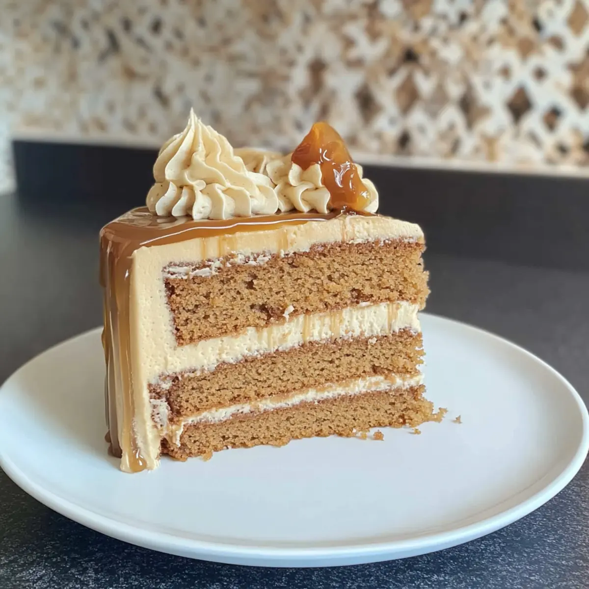 Decadent Caramel Coffee Buttercream Cake Recipe to Indulge In