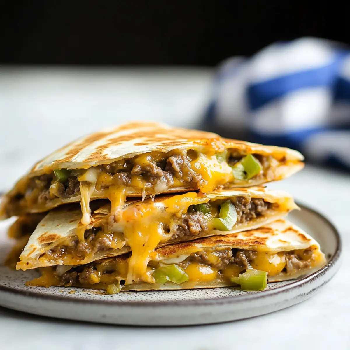 Delicious Smashburger Quesadillas with Special Sauce Recipe