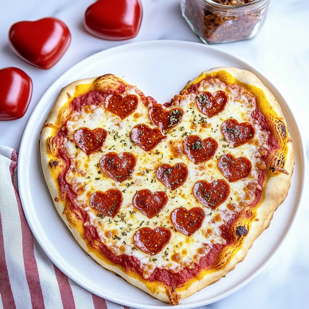 Delicious Heart-Shaped Pizza Recipe for Your Special Occasion
