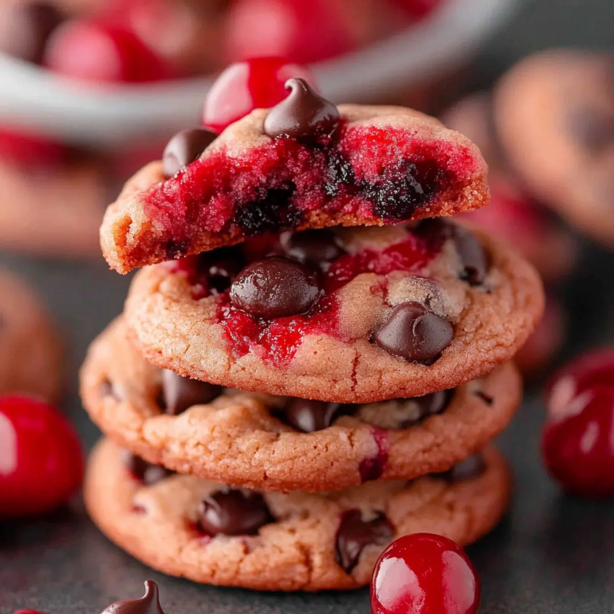 Heavenly Maraschino Cherry Chocolate Chip Cookies Recipe to Try