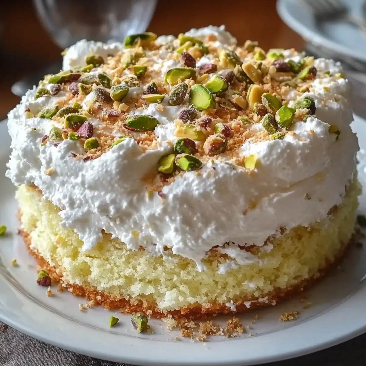 Delicious Lemon Pistachio Ricotta Cloud Cake Recipe to Try