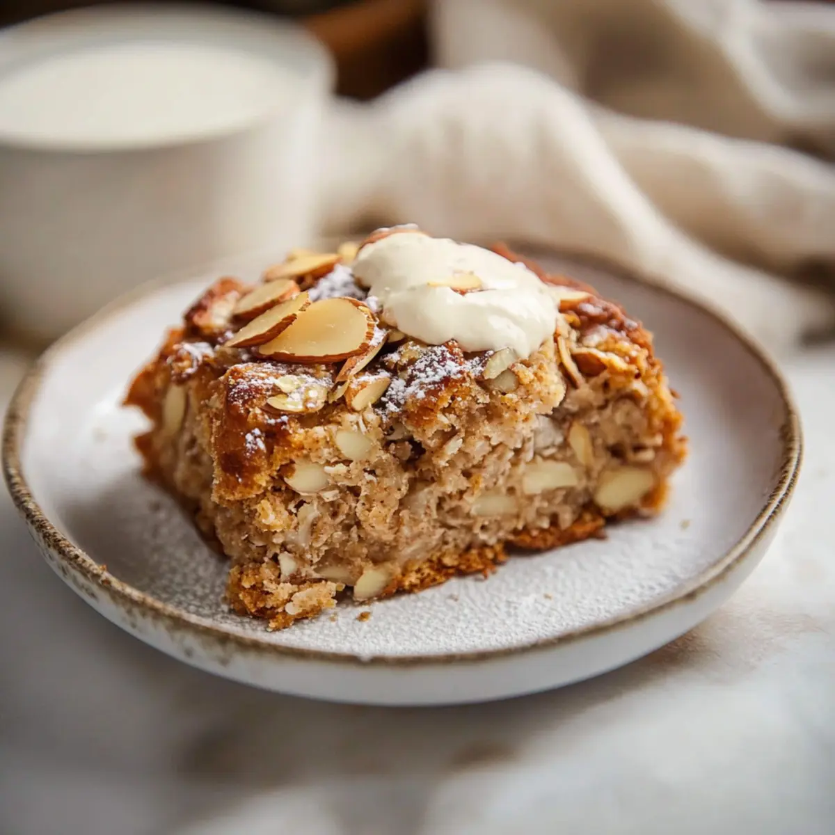 Delicious Almond Croissant Baked Oats Recipe for Healthy Mornings