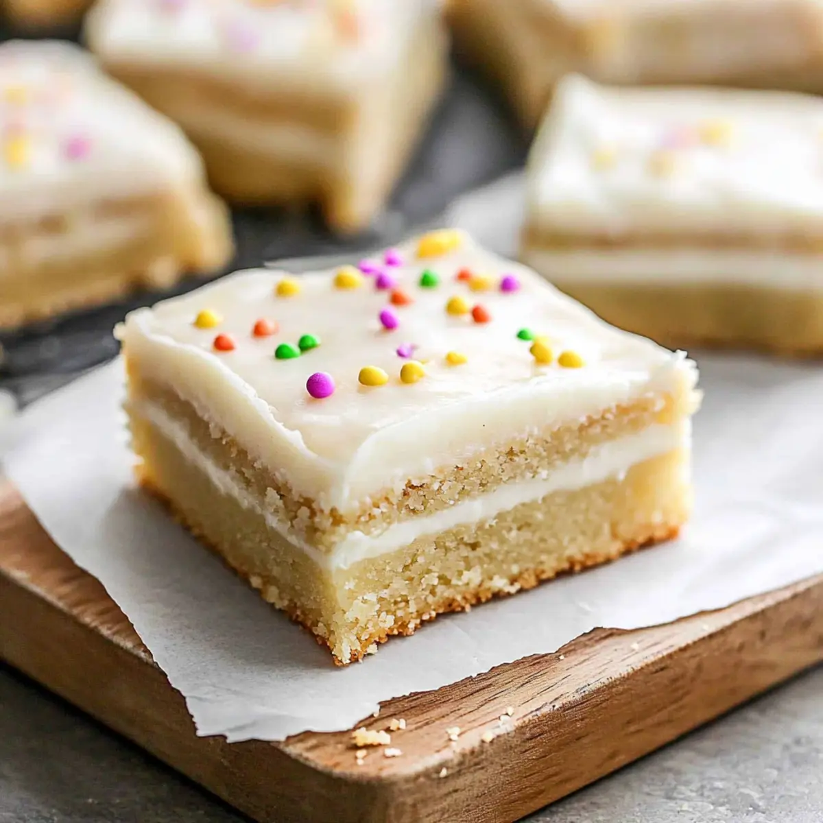 Sugar Cookie Bars