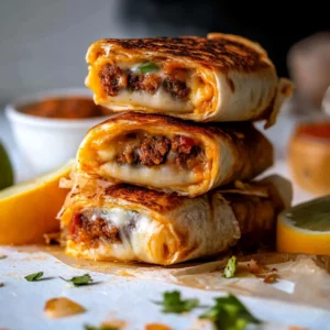 Easy Grilled Cheese Burrito