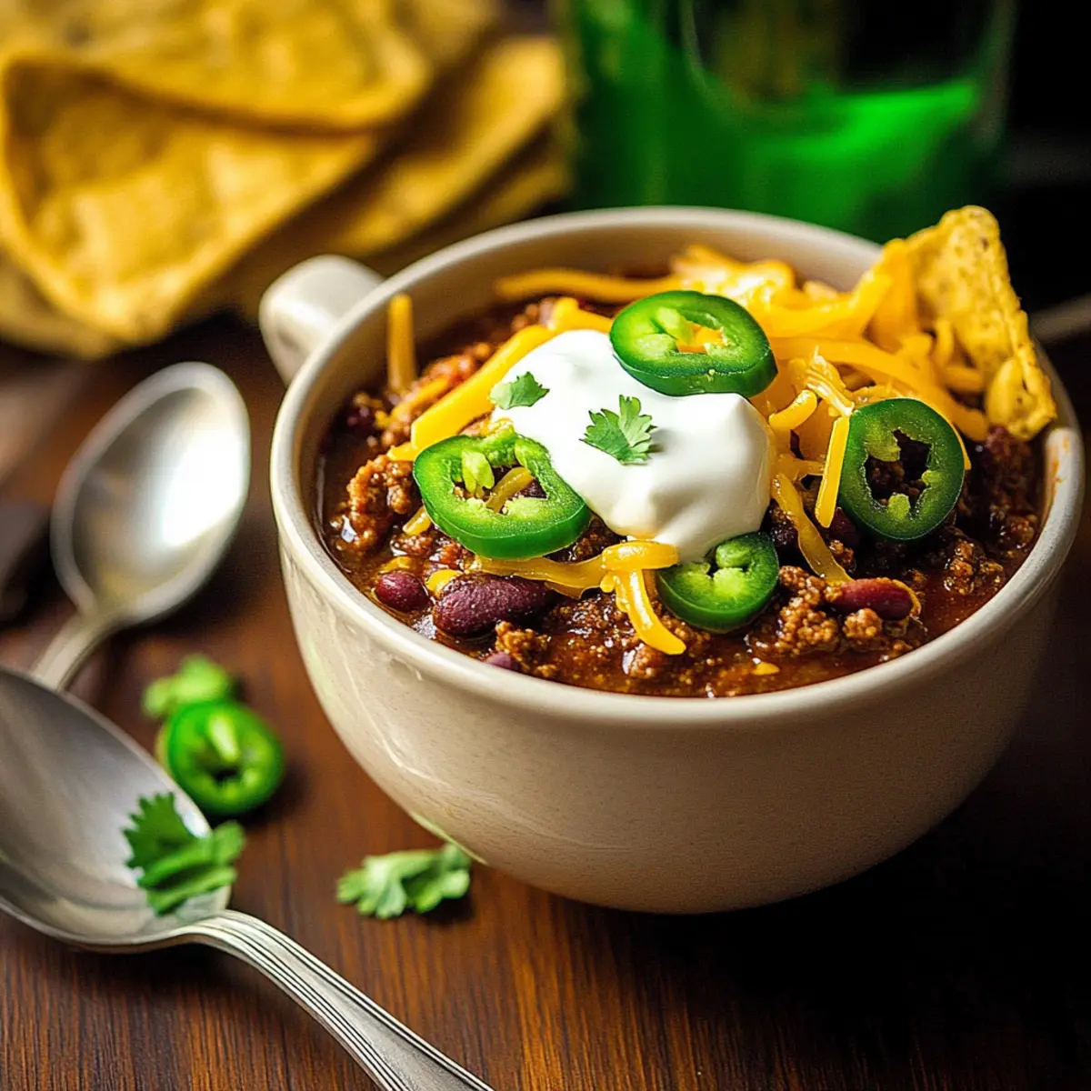 Authentic Texas Chili Recipe with Tender Beef and Rich Flavors