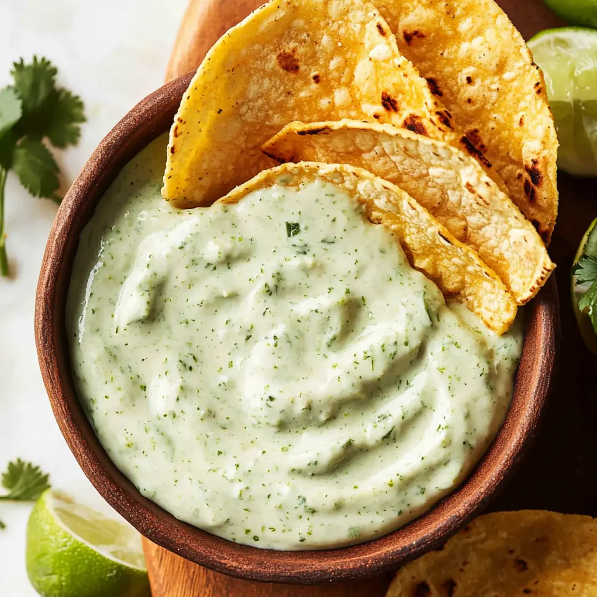 Creamy Cilantro Lime Taco Sauce Recipe in Just 5 Minutes