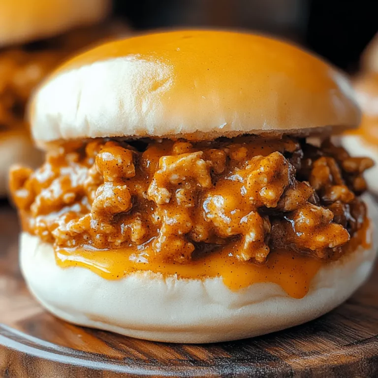 Cajun Chicken Sloppy Joes
