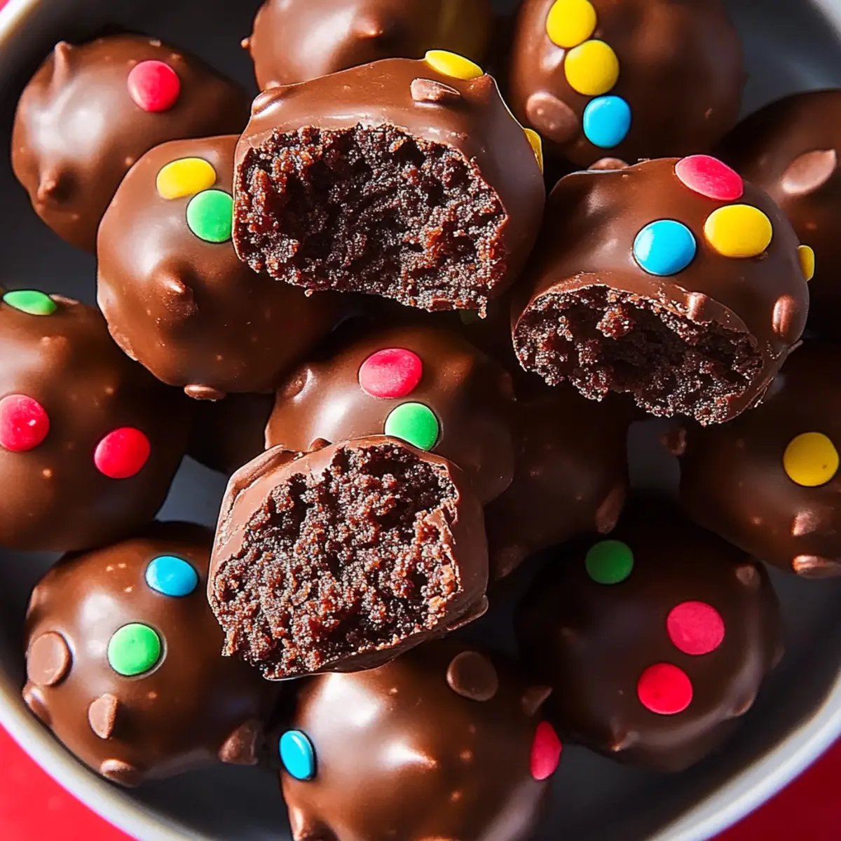 Cosmic Brownie Protein Bites