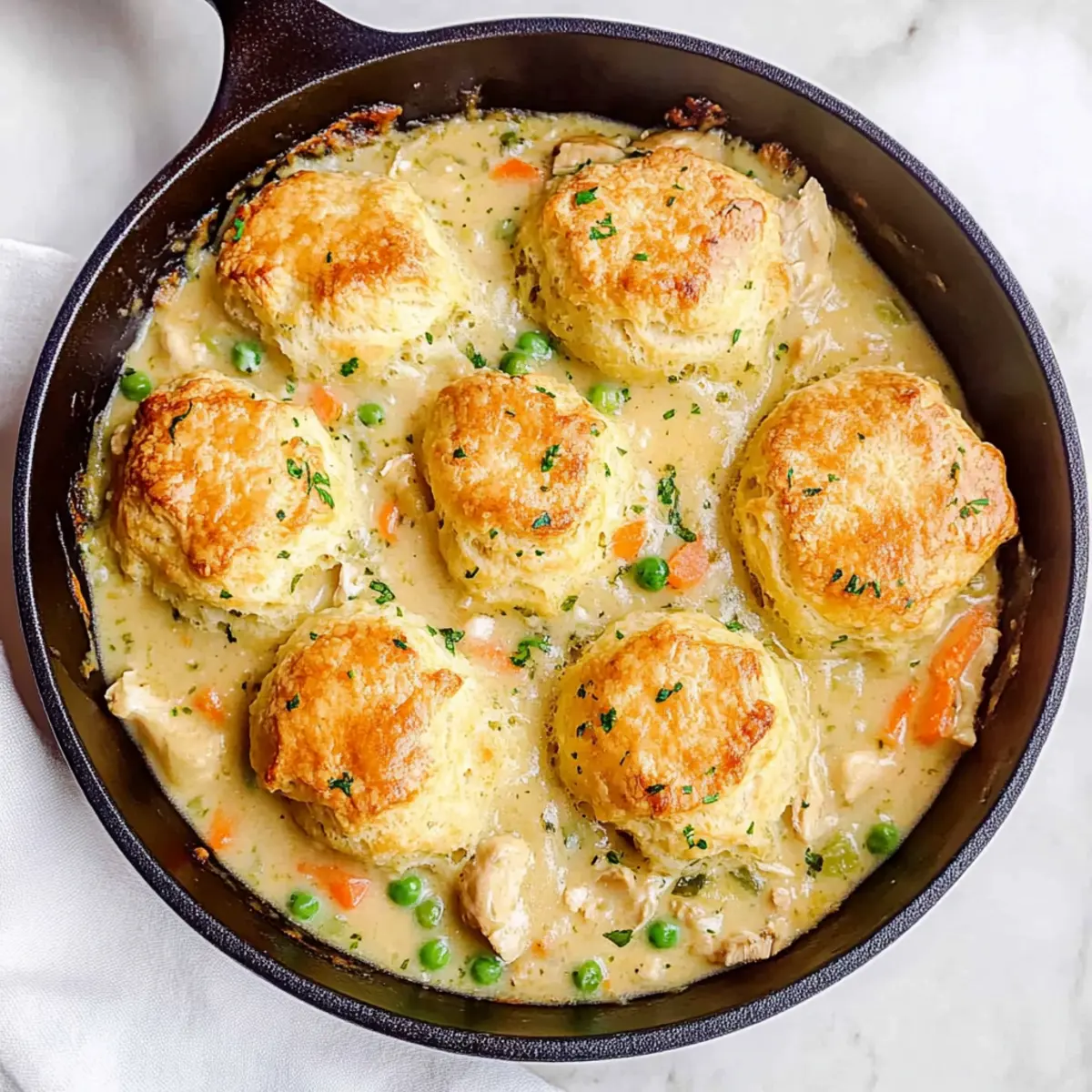 Red Lobster Biscuit Chicken Pot Pie