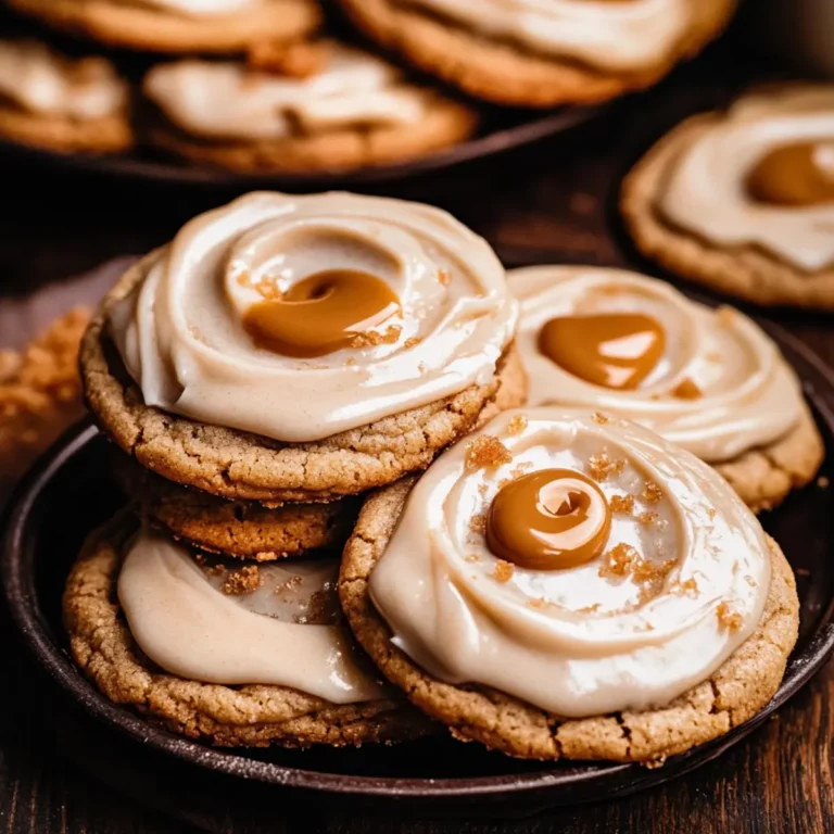 Enchanting Butterbeer Cookies with Butterscotch Frosting