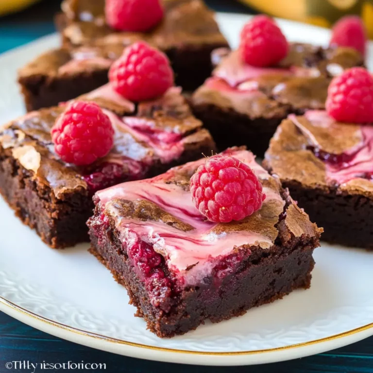 Raspberry Brownies