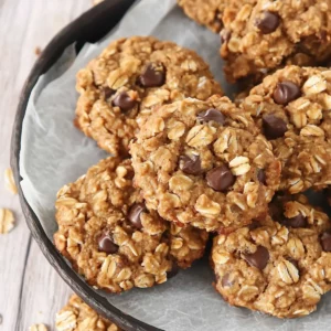 Peanut Butter Oatmeal Breakfast Cookies