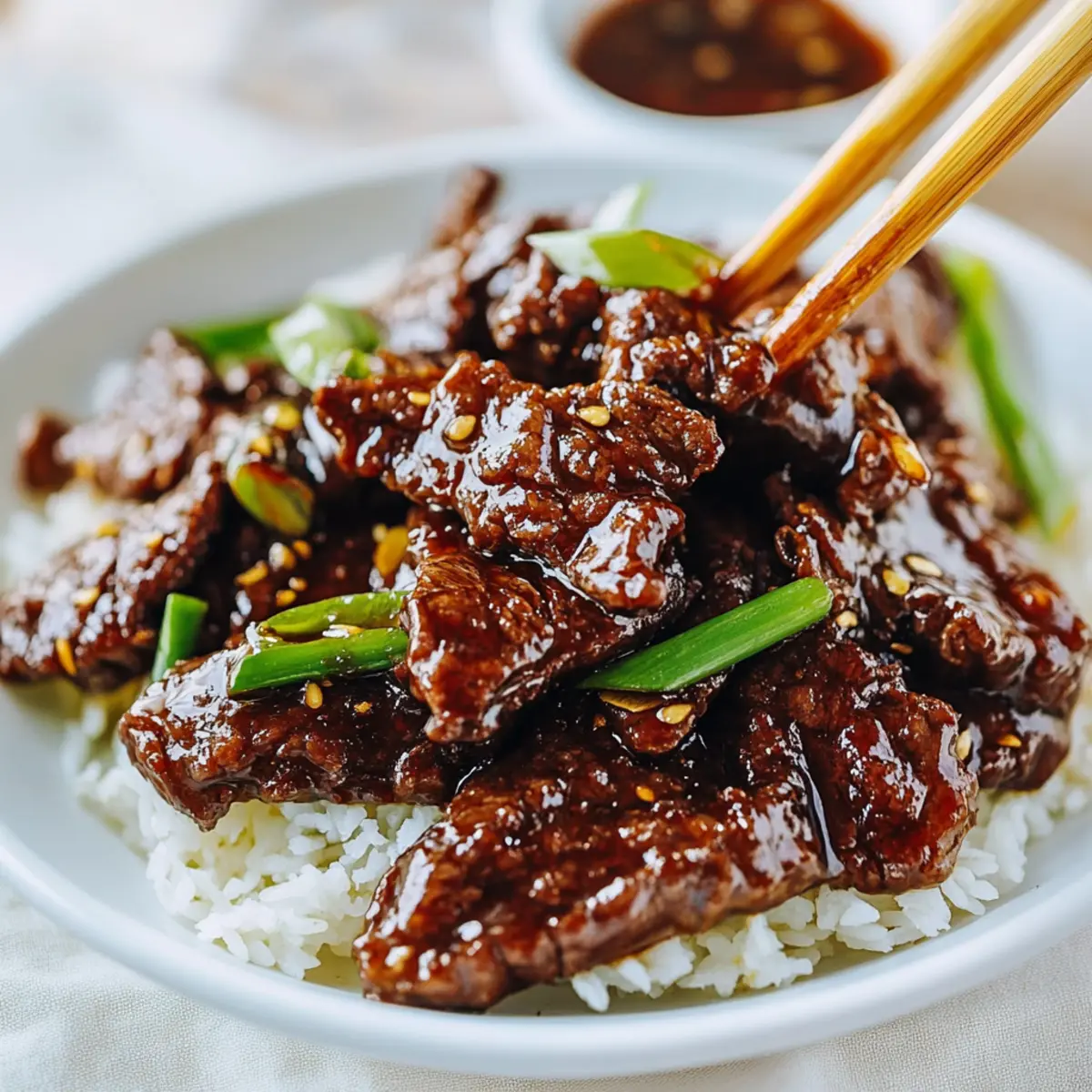 Delicious Homemade Mongolian Beef Recipe in Under 45 Minutes