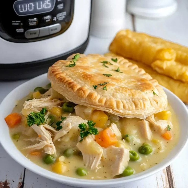 Crockpot Chicken Pot Pie