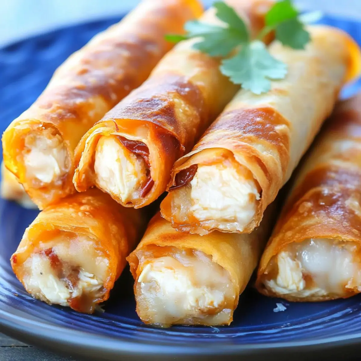 Spicy Hatch Chili Chicken Taquito Rolls You'll Crave