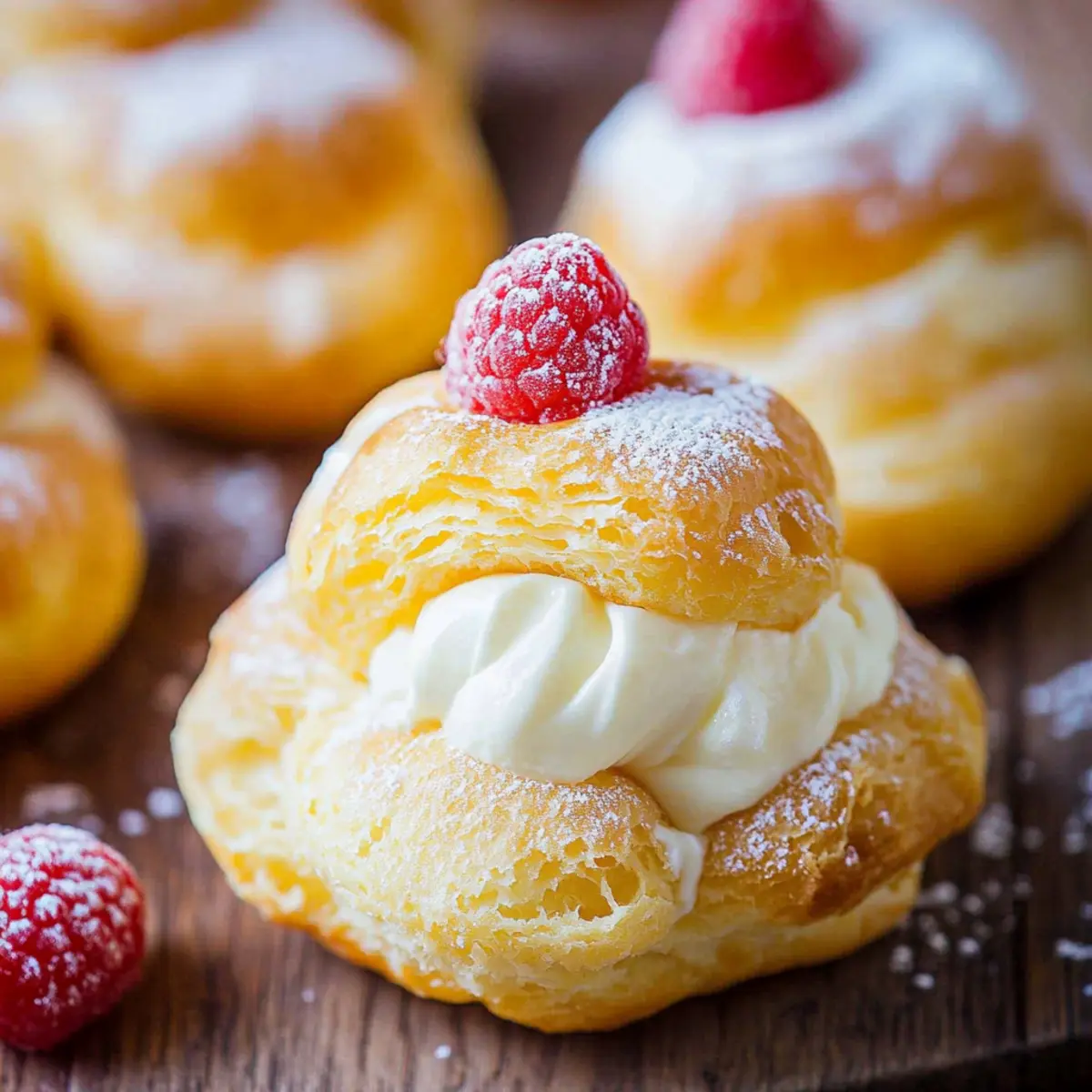 Crispy Turkish-Style Cream Puffs