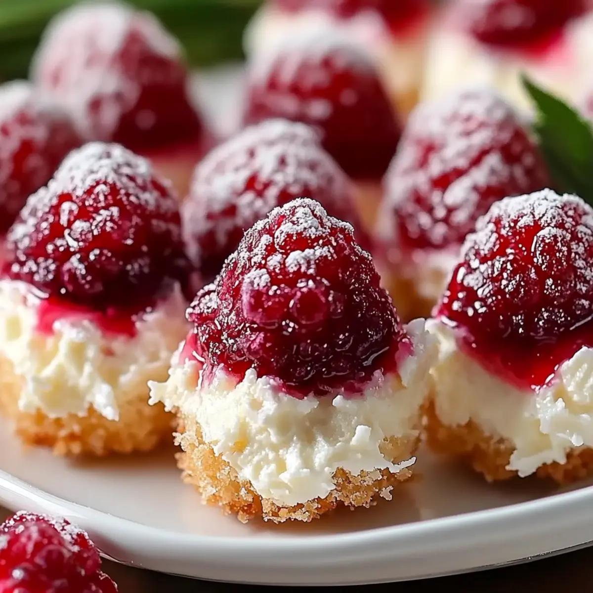 Delicious Raspberry Cream Cheese Bites Recipe in 30 Minutes