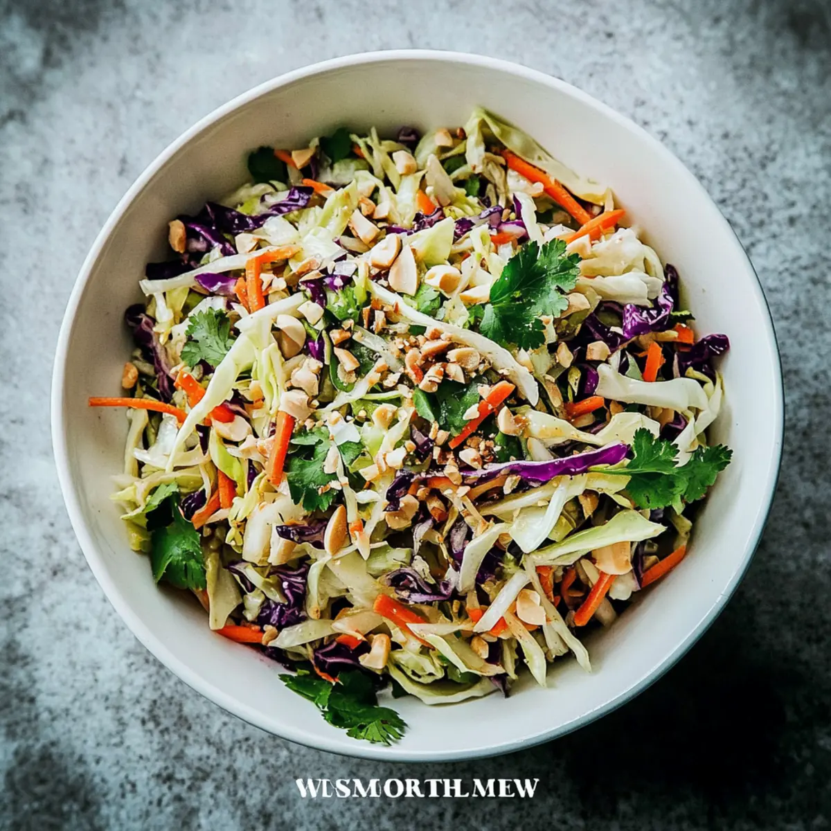 Crunchy Thai cabbage salad