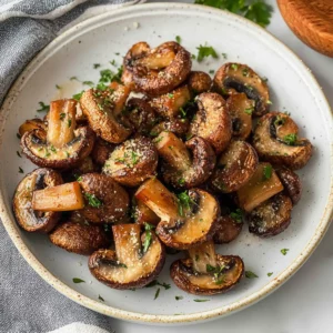 Crispy Air Fryer Mushrooms Snack