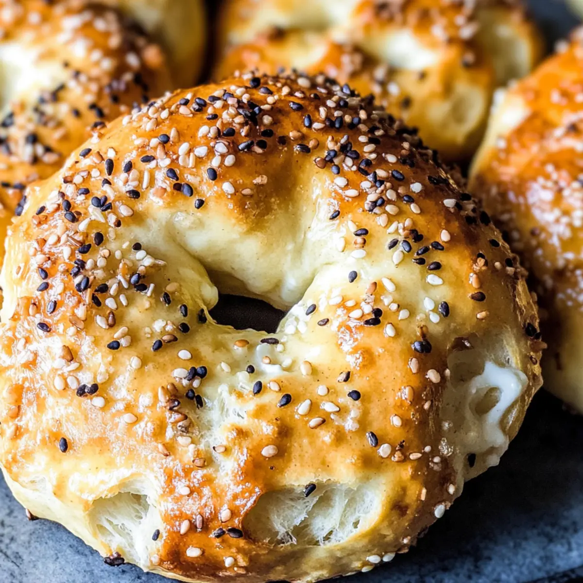 4-Ingredient Greek Yogurt Bagels