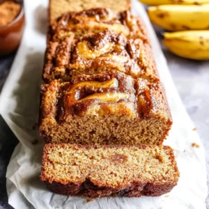 Paleo Cinnamon Swirl Banana Bread