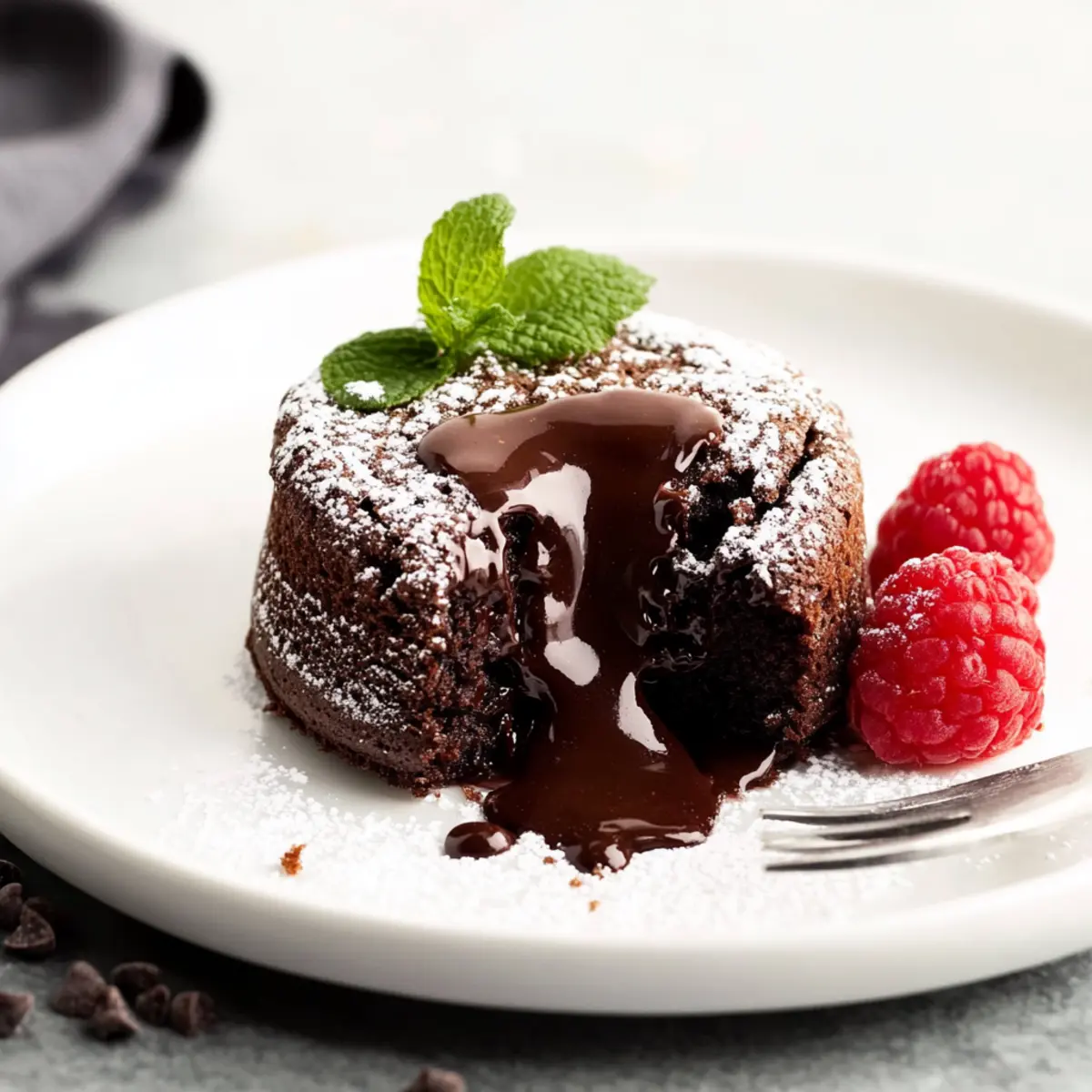 Chocolate Lava Cake for Two