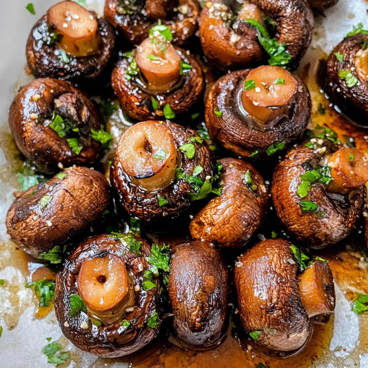 Honey Soy Roasted Mushrooms with Garlic: Quick and Delicious Recipe