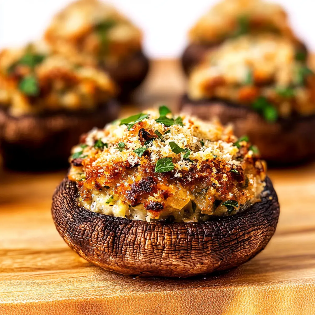 Irresistible Classic Garlic Parmesan Stuffed Mushrooms Recipe