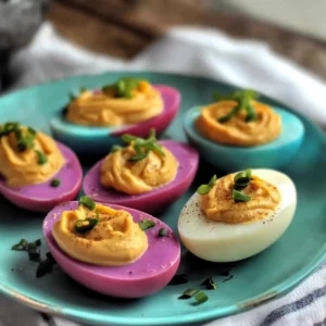 Colorful Deviled Eggs