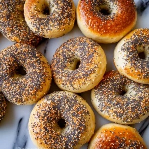 Homemade Everything Bagels