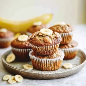 Almond Flour Banana Muffins