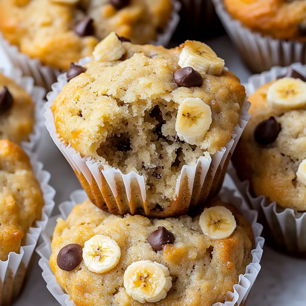 Greek Yogurt Banana Muffins