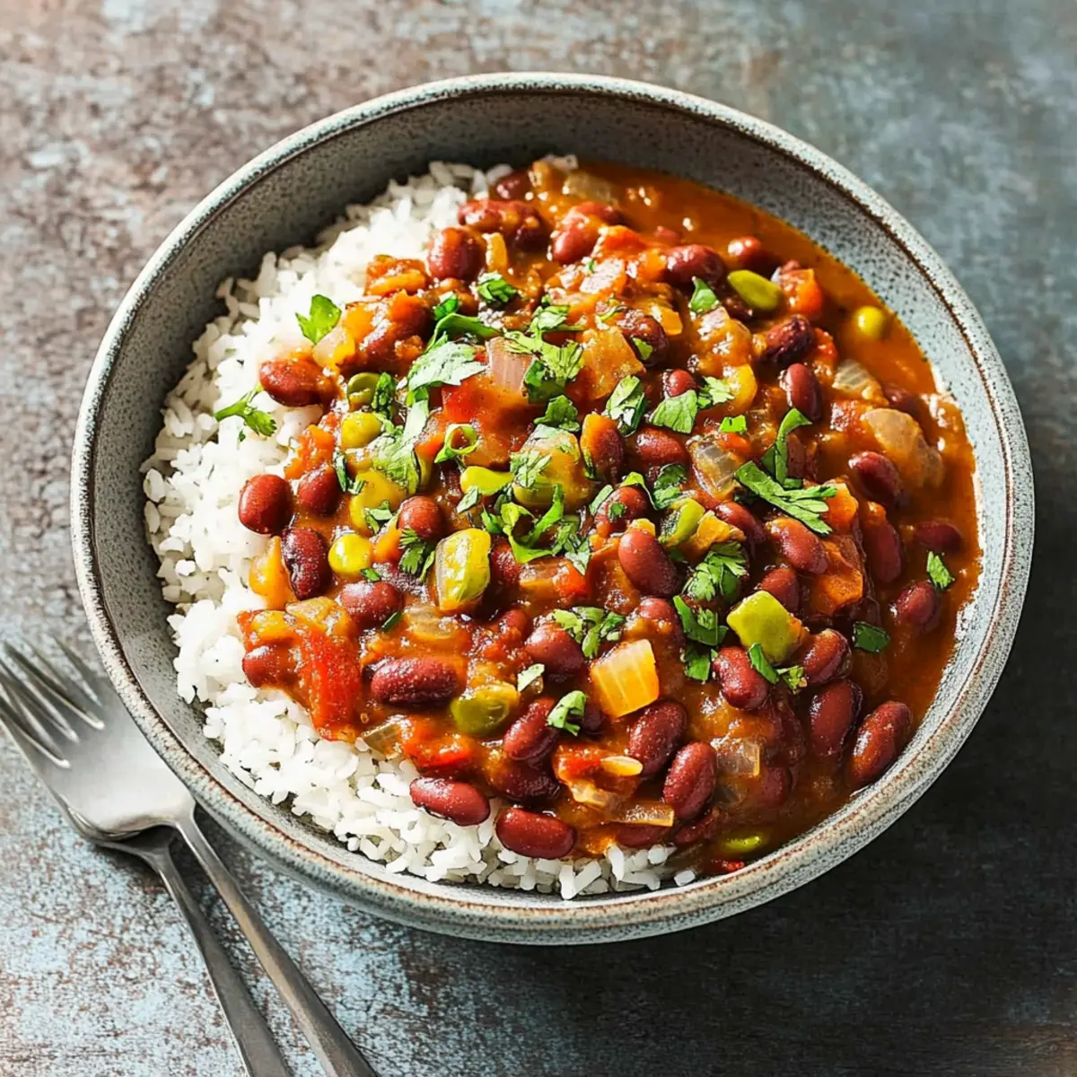 Slow Cooker Cajun Red Beans and Rice