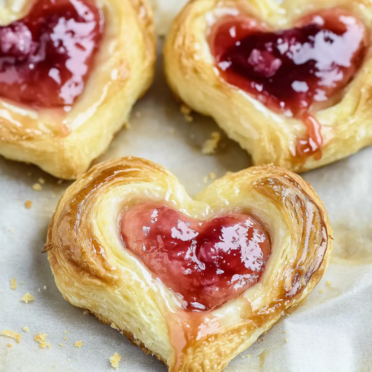 Valentine’s Day Cheese Danish