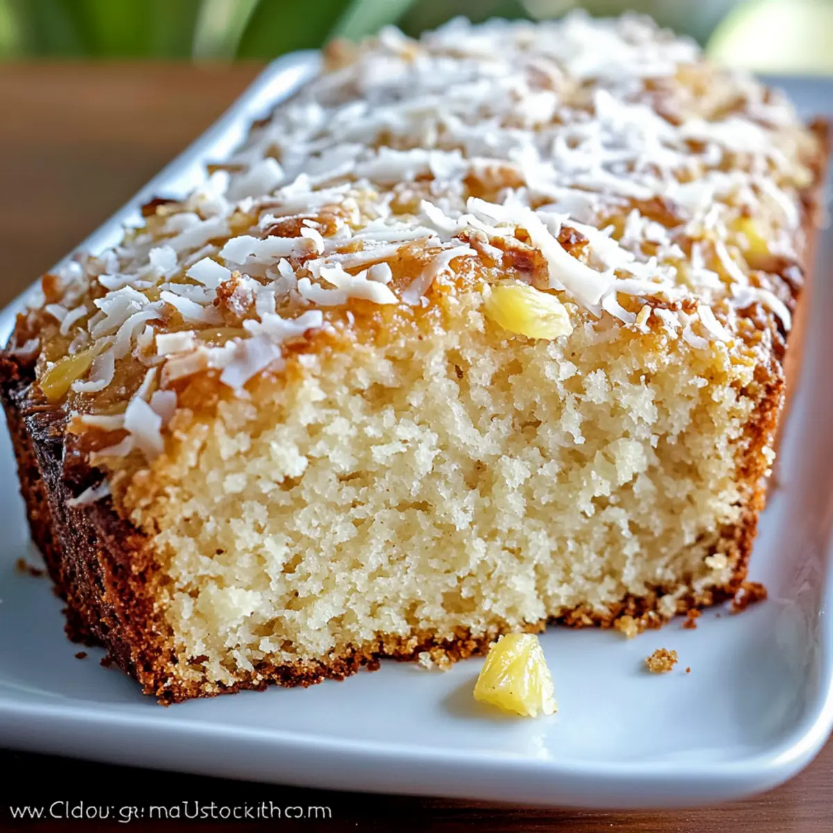 Pineapple Coconut Bread