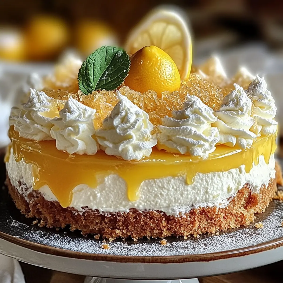 Heavenly Limoncello Mascarpone Cake