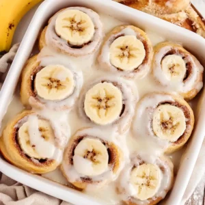 Banana Cinnamon Rolls