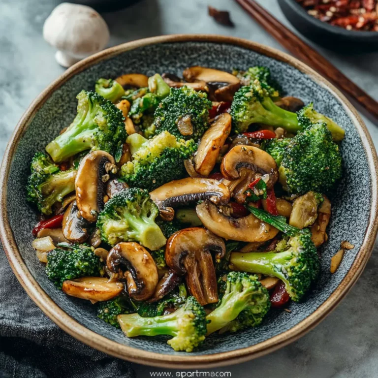 Broccoli & Mushroom Stir-Fry
