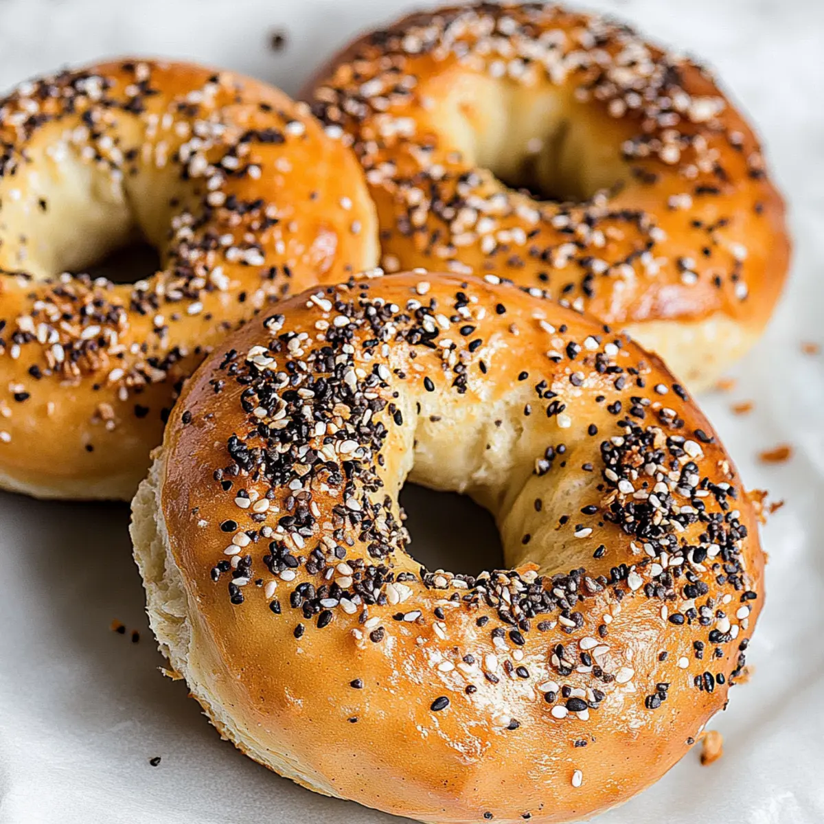 High-Protein Greek Yogurt Bagels
