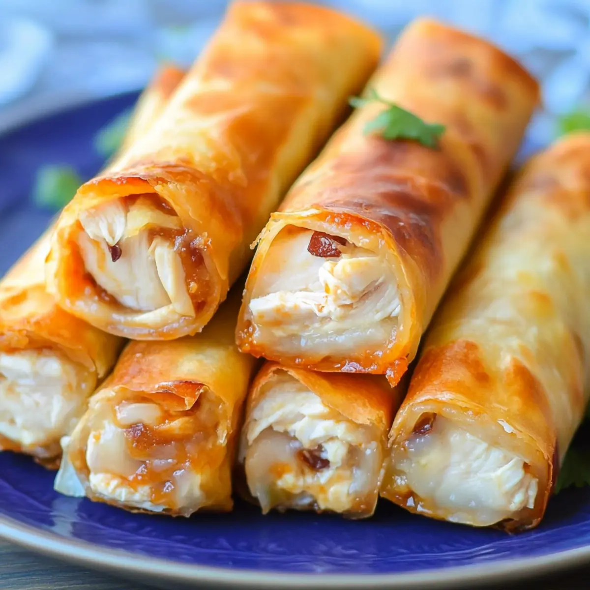 Spicy Hatch Chili Chicken Taquito Rolls You'll Crave